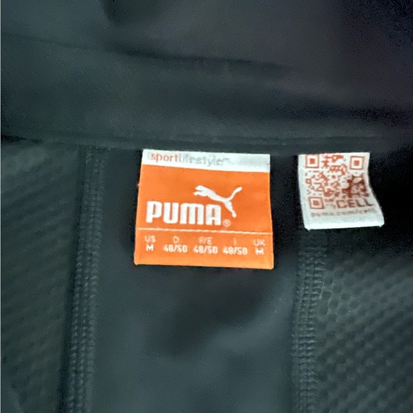 Puma polo black size M excellent condition - Picture 4 of 4